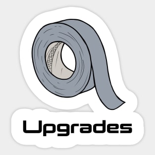 Upgrades Sticker